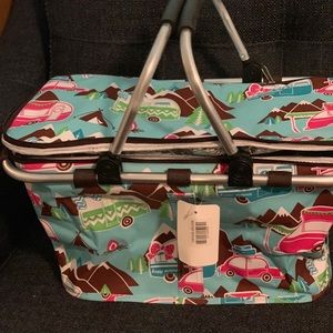 COPY - New! Happy Camper insulated basket